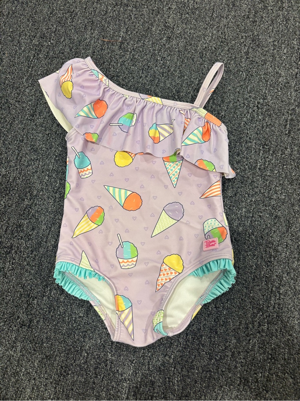 Ruffle Butts Size 2T Snow Cone Bathing Suit 4t